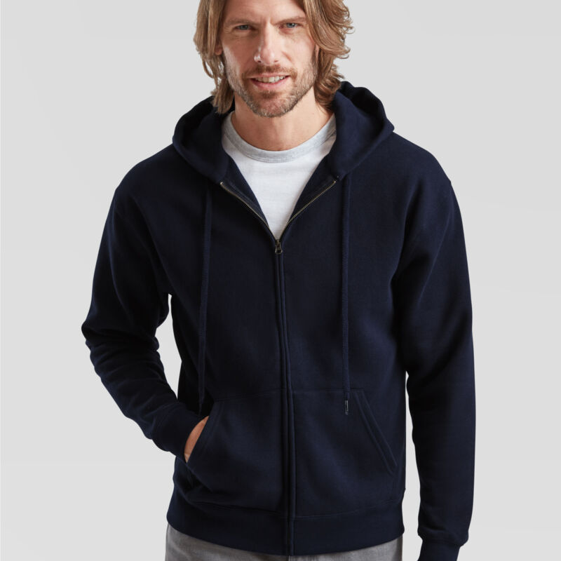 Men's Premium Hooded Sweat Jacket Thumbnail