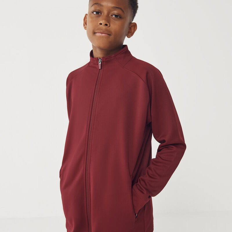 Kids knitted tracksuit top Thumbnail