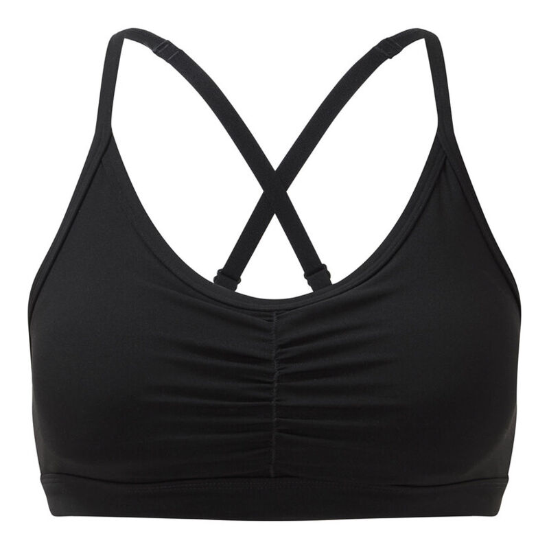 Tridri® ruched sports bra (medium impact) Thumbnail